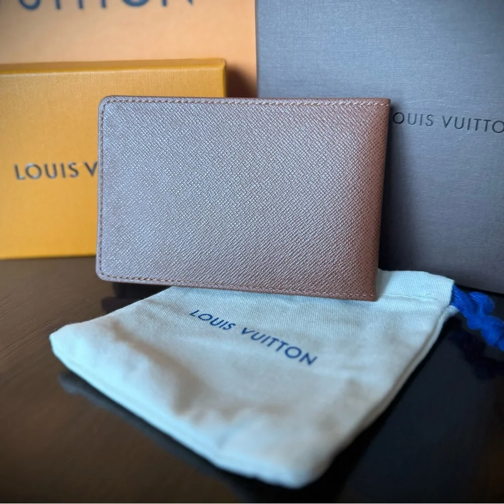 Louis Vuitton Leather Card Holder - Picture 2 of 6